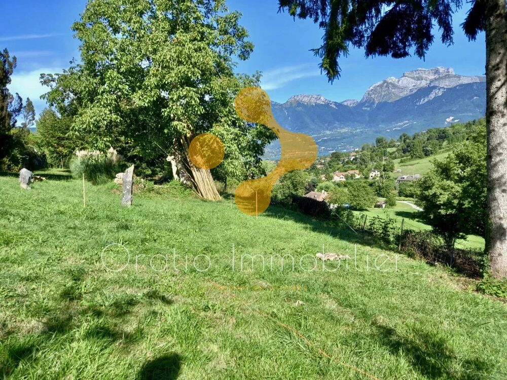 Vente Terrain Terrain vue lac et montagne St jorioz Annecy