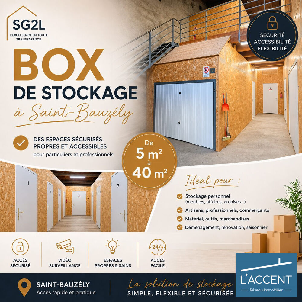 Location Appartement BOX EN LOCATION Saint-bauzély