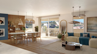  Appartement � vendre 3 pi�ces 59 m�