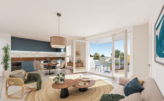  Appartement  vendre 2 pices 44 m