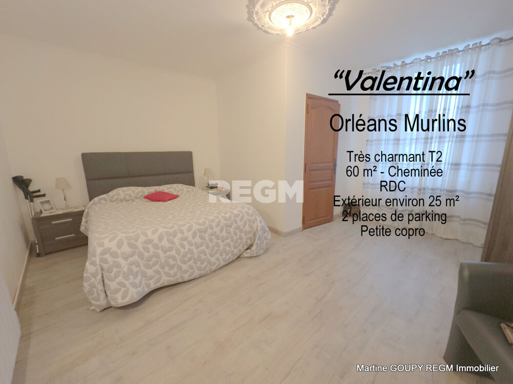 Vente Appartement ORLEANS (45)  Murlins   Valentina  Trs charmant T2 60 m2 - Terrasse 25 m2 - 2 Places de parking Orleans