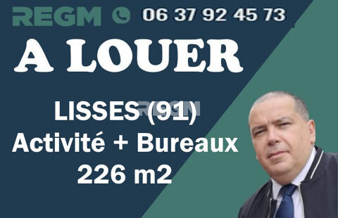 A LOUER LOCAL D ACTIVITE + BUREAUX + PARKINGS 226 M2 91090 LISSES 1883 91090 Lisses