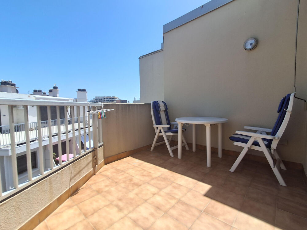 Vente Appartement Studio Vue mer Canet en roussillon