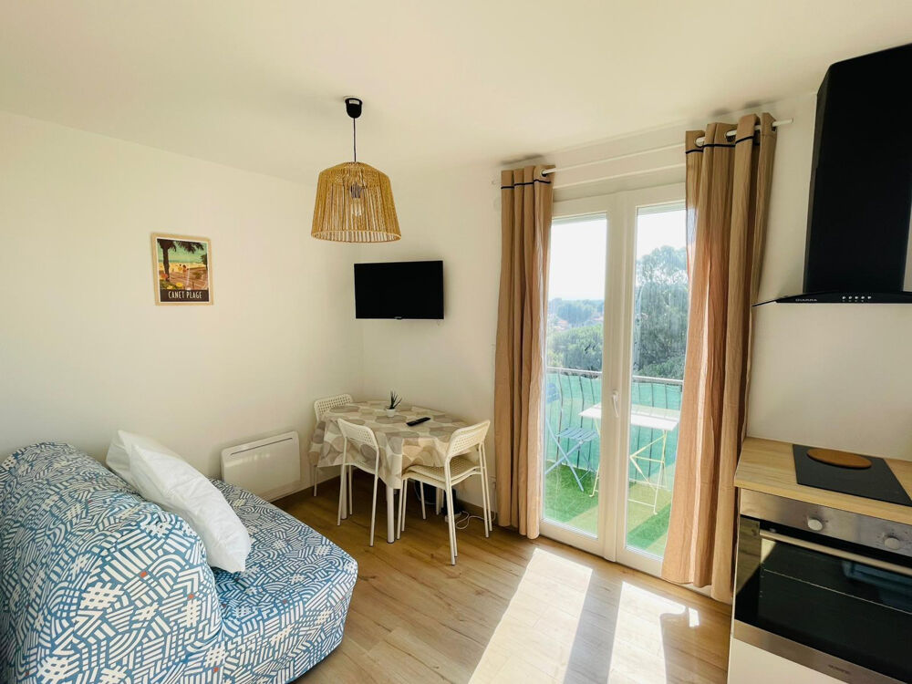 CANET CENTRE - APPARTEMENT T3 - BALCON VUE MER