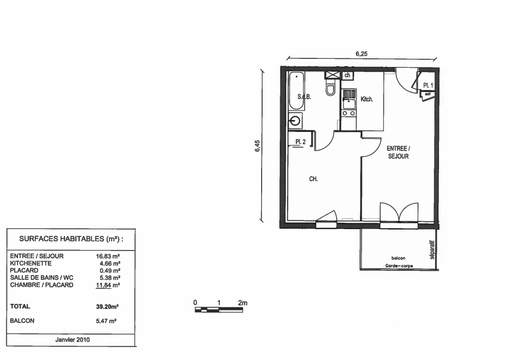 Vente Appartement APPARTEMENT T2 - SAINT QUENTIN - 02100 - ACTUELLEMENT LOUE St quentin