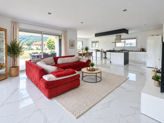 Vente Maison Maison contemporaine de plain-pied   2023   DPE A   3 chambres   750 m2 de terrain Chazey bons