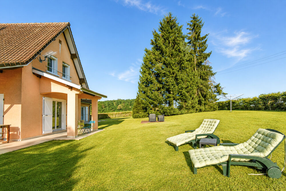 Maison d'architecte avec vue dégagée