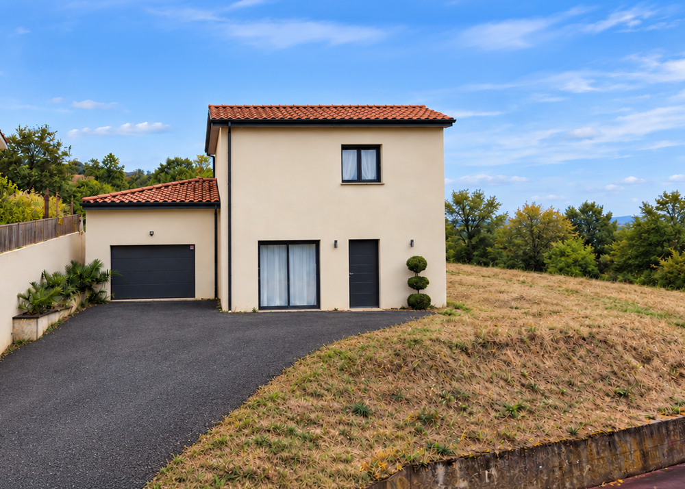 Vente Maison Maison 85 m2 + garage sur 190 m2 de terrain Le péage de roussillon