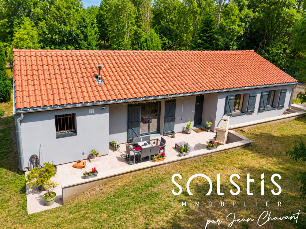*** À ROCHE LA MOLIÈRE *** CHARMANTE MAISON DE 90 M2 AVEC TERRAIN DE 1018 M2 ***