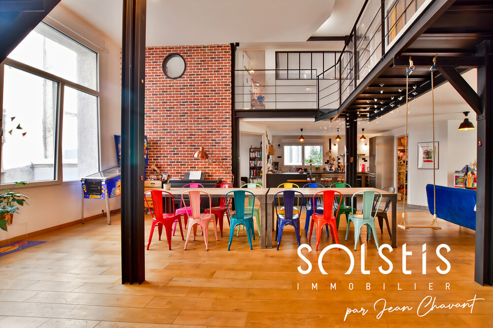 Vente Loft EN EXCLUSIVITÉ *** LOFT DE 160 M2 AVEC GARAGE À ST ÉTIENNE *** St etienne