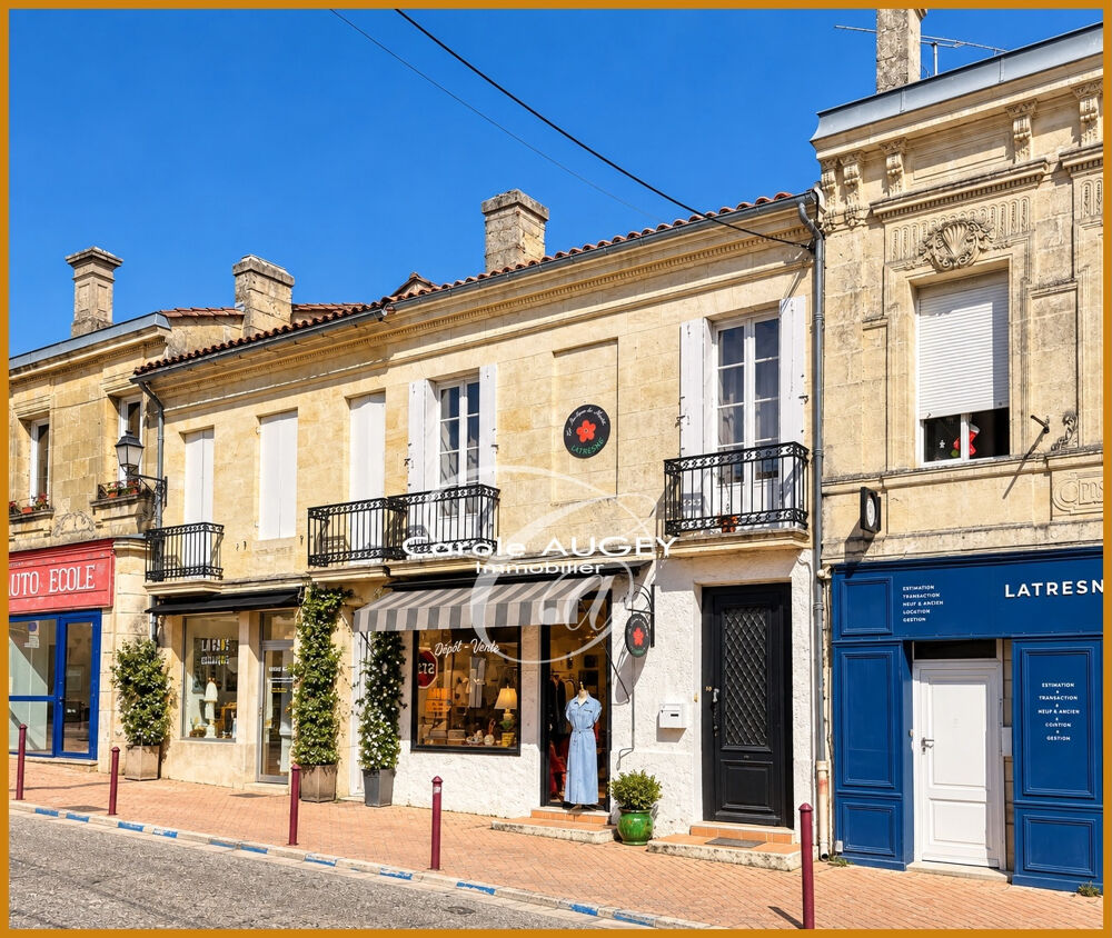 Vente Immeuble IMMEUBLE DE RAPPORT - EMPLACEMENT PREMIUM AU CŒUR DE LATRESNE Latresne