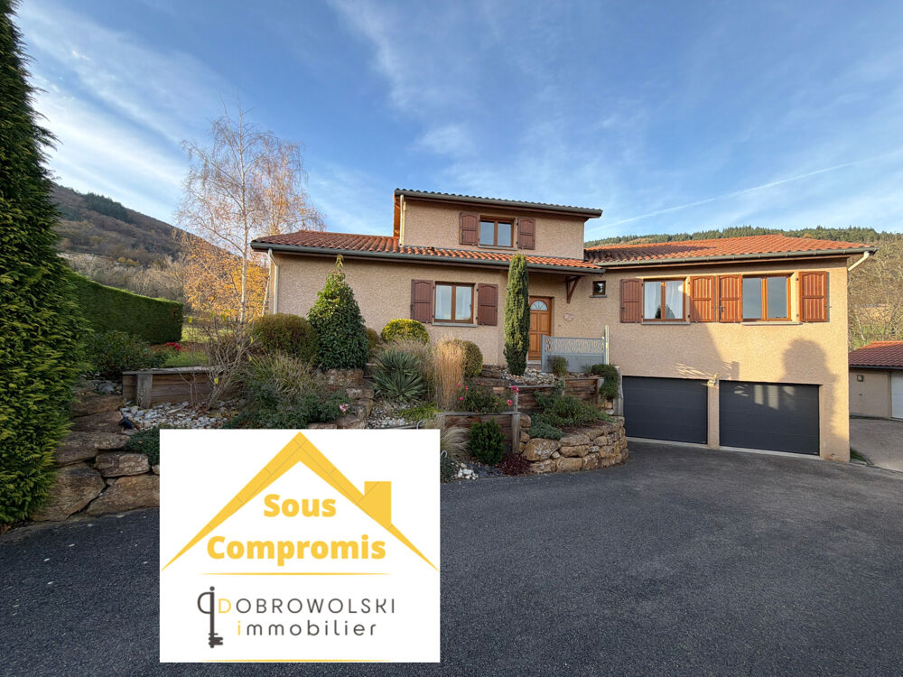 Vente Maison MAISON 7 pièces 178m2 + sous-sol complet + garage annexe + piscine Pélussin