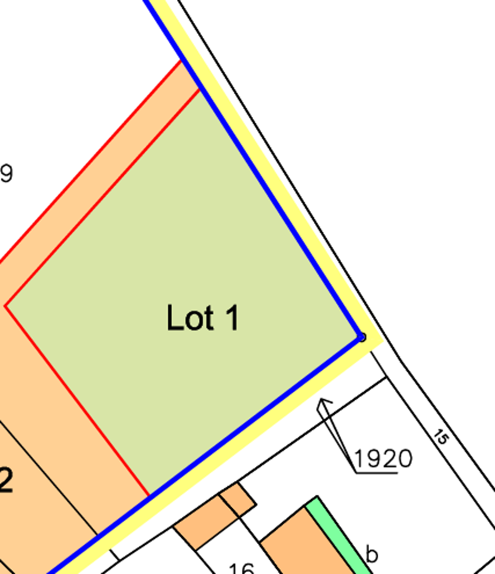 Vente Terrain Terrain constructible situé sur la commune de Cartelègue (33). Cartelegue