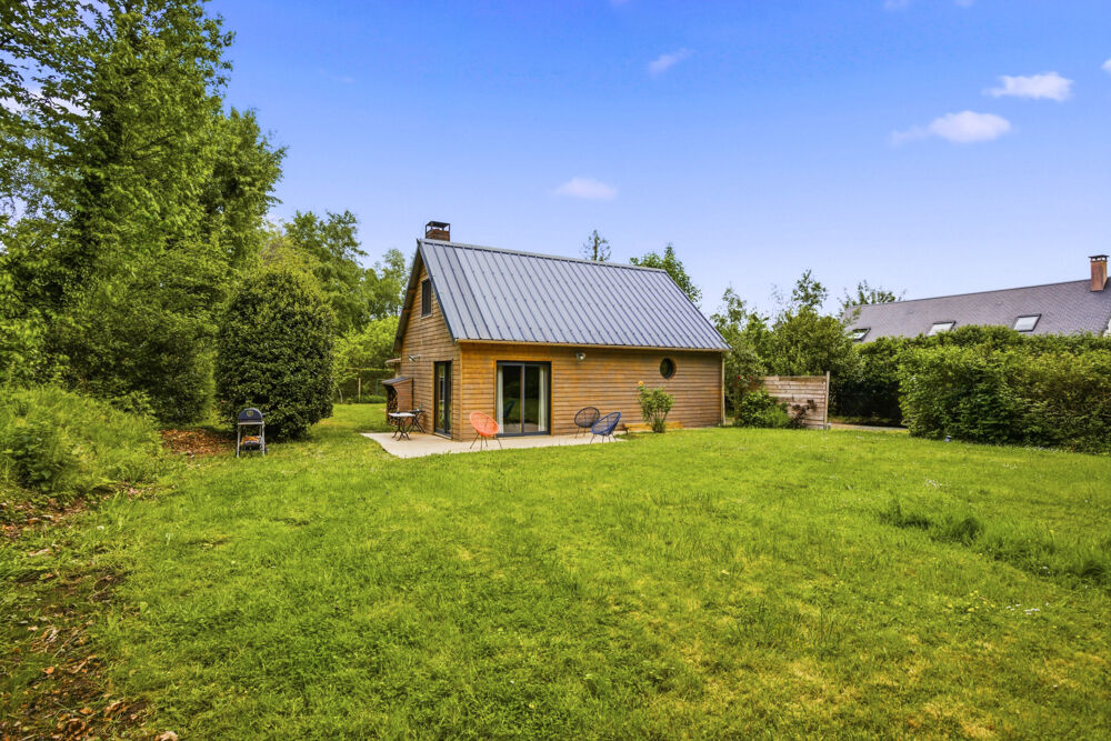 Maison à ossature bois proche de Honfleur - 3 chambres dont 1 suite parentale en RDC - Terrain arboré 1234m2