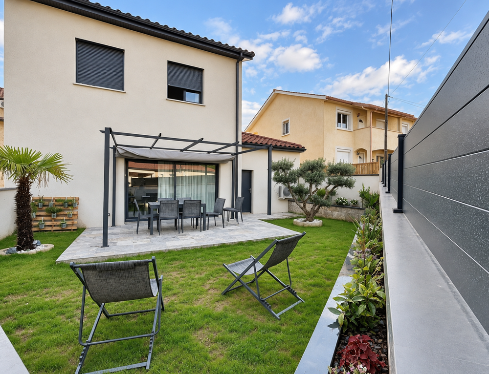 Vente Maison Maison 85 m2 + garage sur 190 m2 de terrain Le péage de roussillon