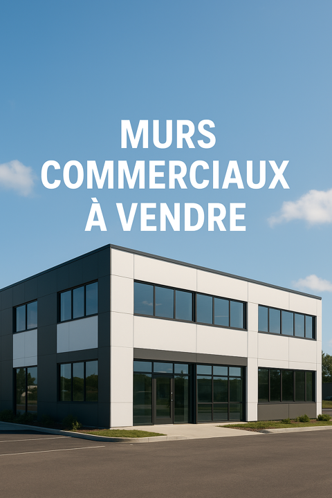 VENTE MURS COMMERCIAUX 370000 26240 St vallier