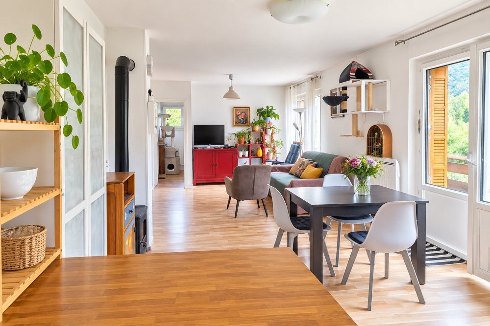 Vente Duplex/Triplex Appartement 3 pièces   70 m2   Balcon, garage et 2 places de parkings   Doussard Doussard