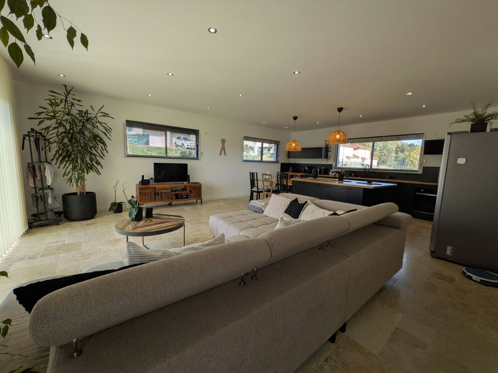 Vente Maison Maison récente de 2022   129 m2   4 chambres   Terrain de 723 m2   DPE A Nurieux volognat