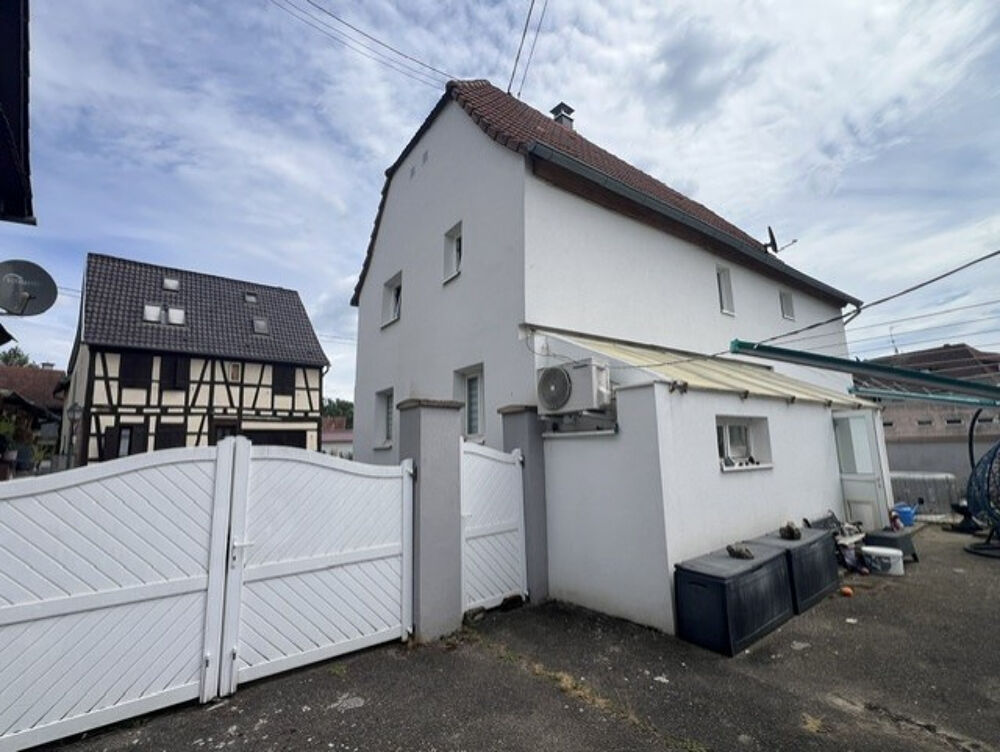 Maison 5 pièces avec cour et jardin à 67630 Lauterbourg-centre