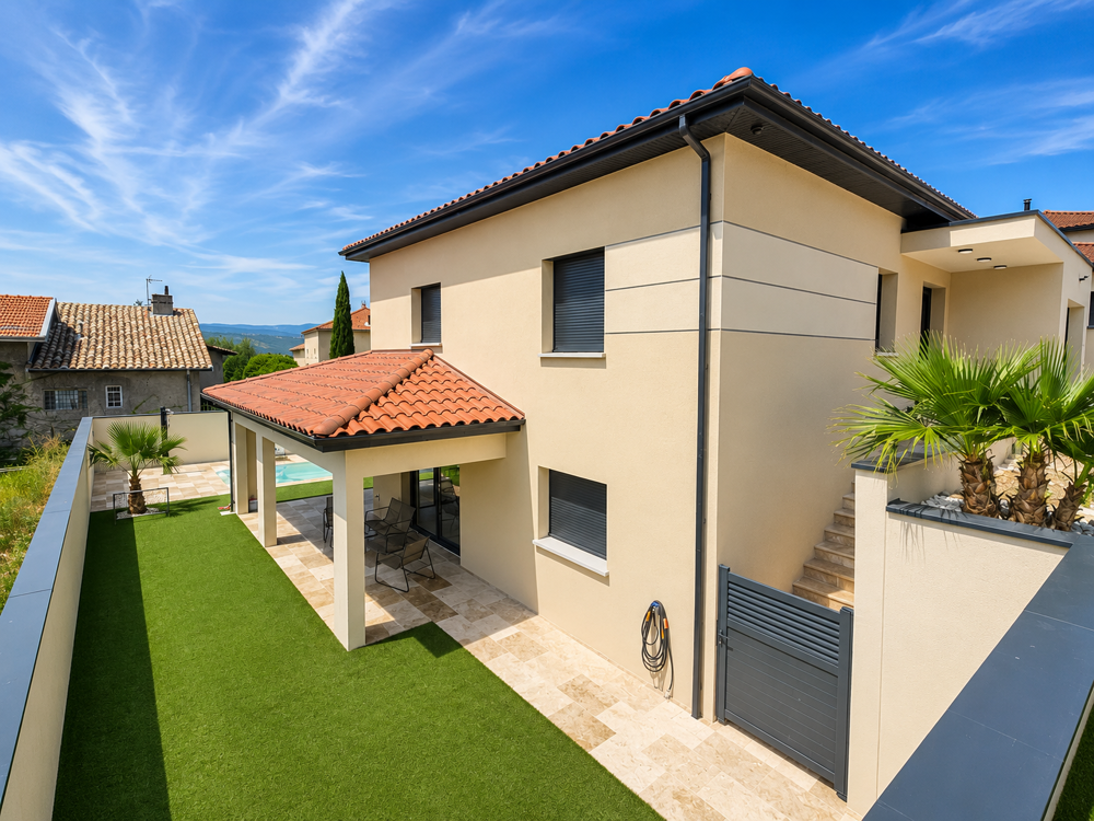 Vente Maison Maison contemporaine avec piscine - 4 Chambres Chanas