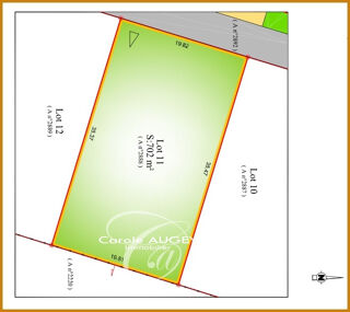  Terrain � vendre 702 m�