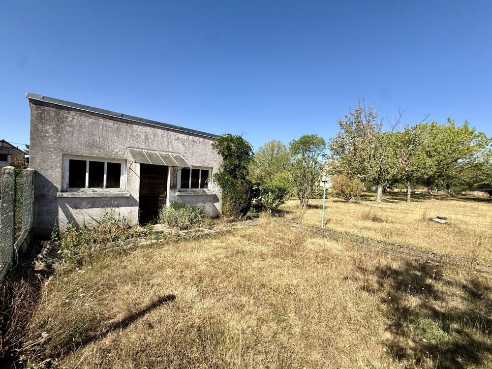 Pavillon avec terrain constructible.