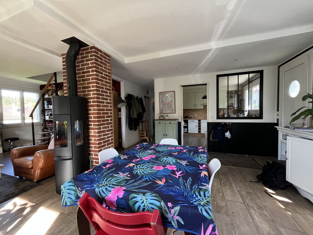 Vente Maison Honfleur - Maison familiale sur sous sol  - 108 m2 - 4 chambres dont 2 en accès de plain pied - Garage attenan Honfleur