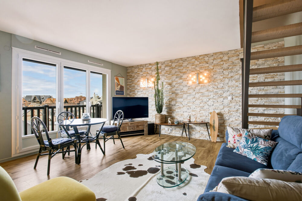 Vente Duplex/Triplex Deauville hyper-centre   Duplex T2 57,50 m2   Terrasse   Parking   Dernier étage avec ascenseur - Deauville