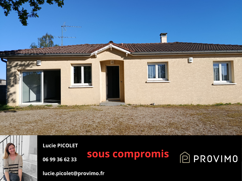 Maison familiale, grand terrain et fort potentiel local professionnel Bény (proche Bourg-en-Bresse)