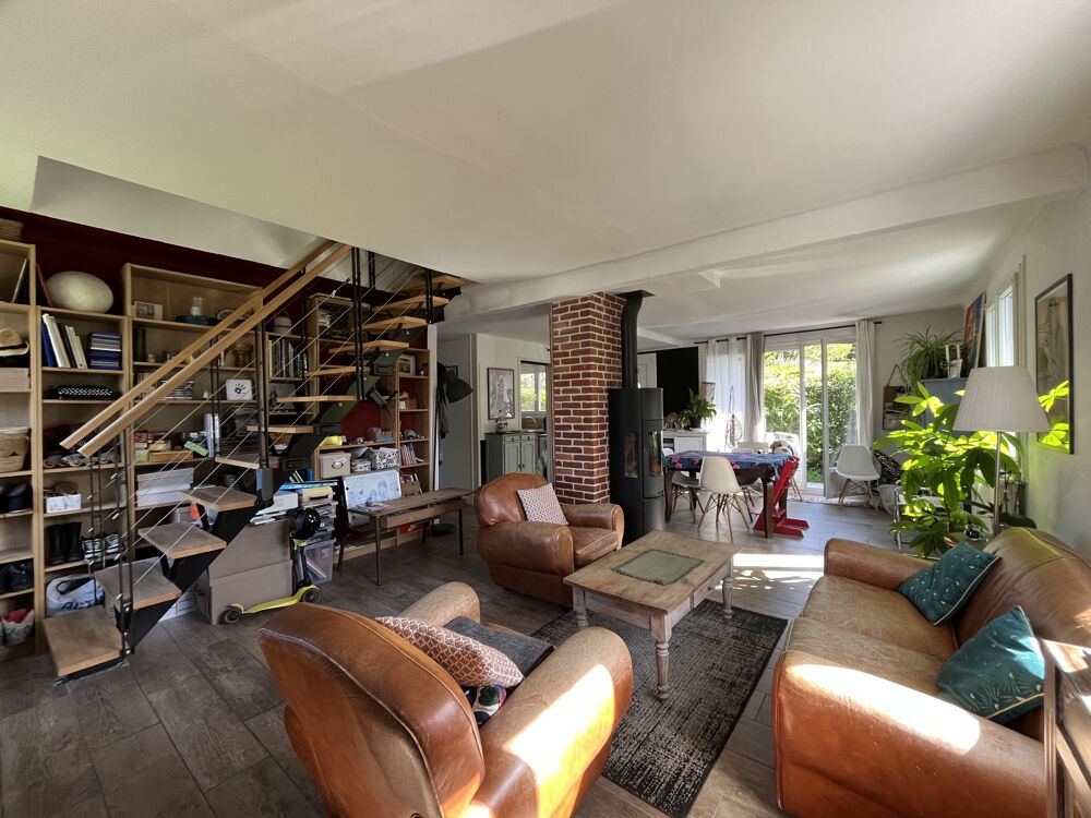 Vente Maison Honfleur - Maison familiale sur sous sol  - 108 m2 - 4 chambres dont 2 en accès de plain pied - Garage attenan Honfleur