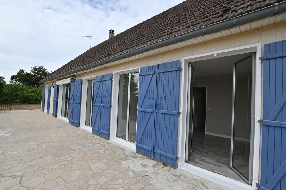 Maison de plein pied avec vue panoramique.
