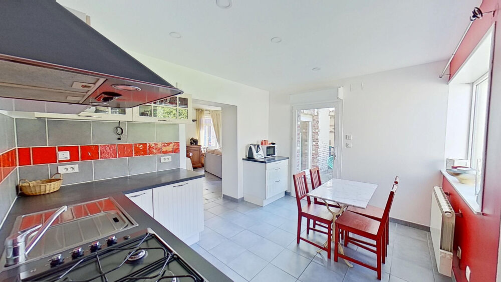 Vente Maison Maison individuelle semi plain-pied   105 m2   Jardin, garage   Secteur calme Bailleul sir berthoult