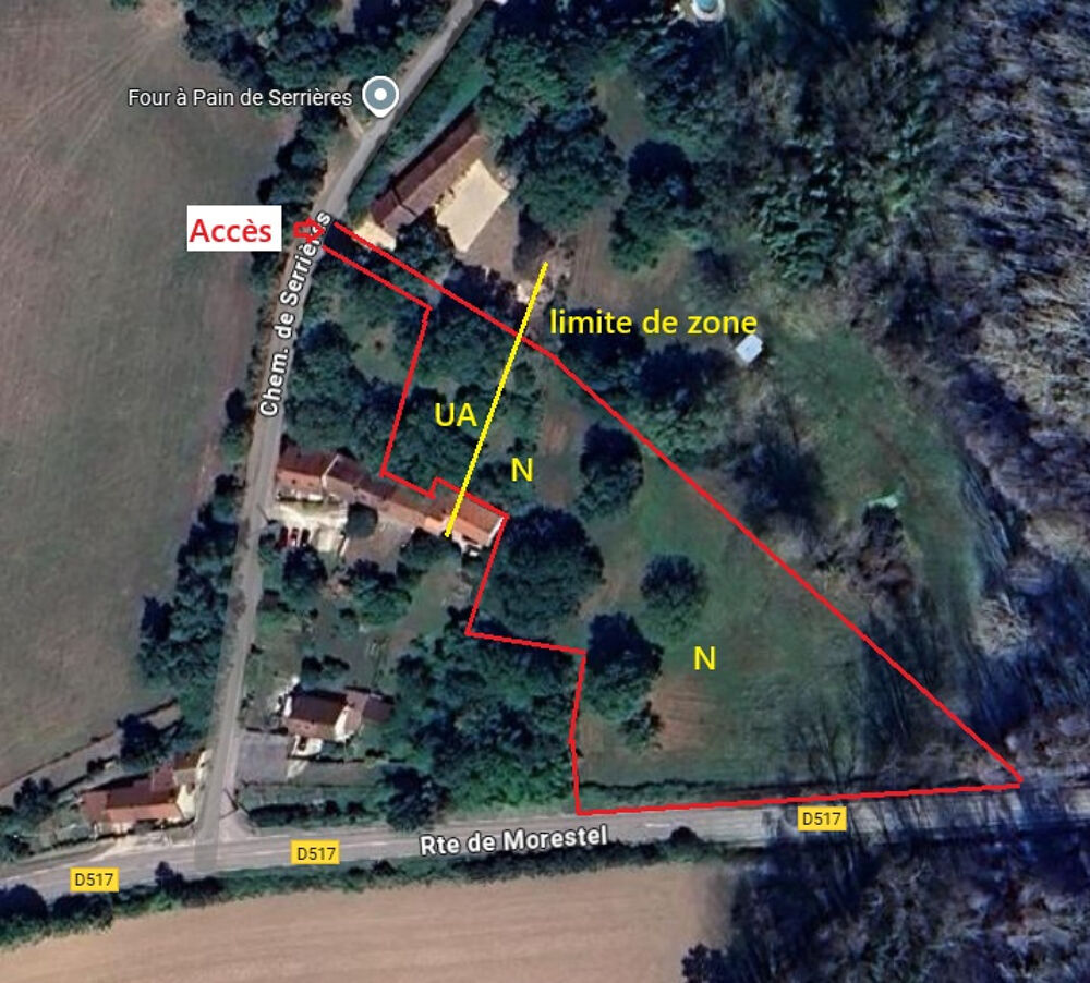 Vente Terrain Terrain constructible TREPT. Trept