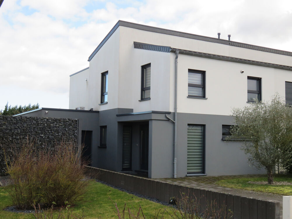Maison contemporaine récente-prestations haut de gamme - jardin.