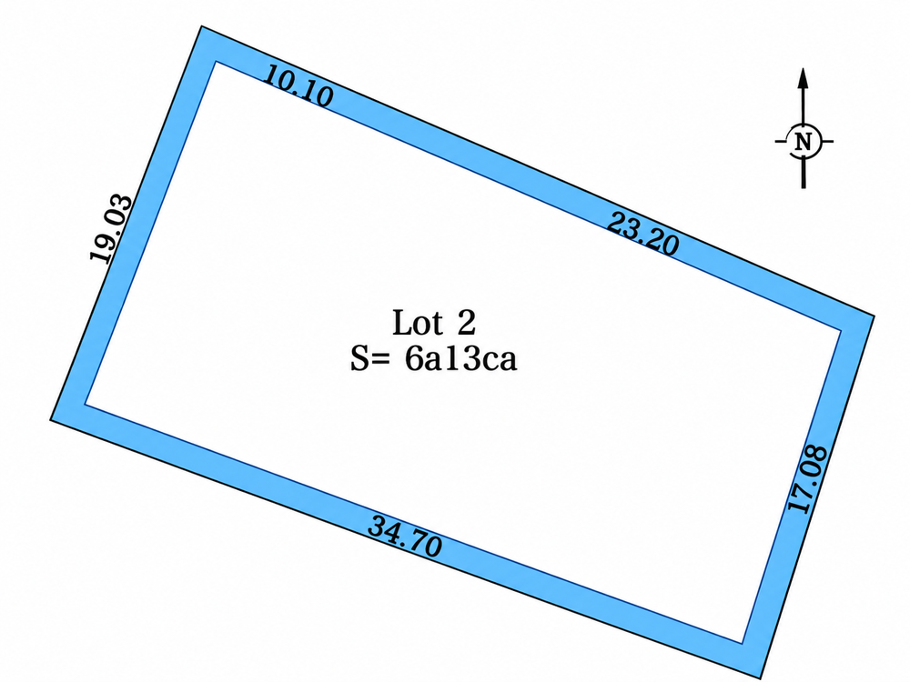 Vente Terrain Terrain constructible d'environ 613 m2   À 10 minutes de Vertus - 20 min Châlons en Champagne - 20 min Vatry Chaintrix bierges