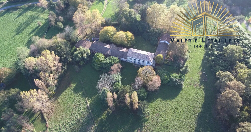 Domaine d'exception en pierre : Charme et Potentiel au Coeur de 4 Hectares de Verdure