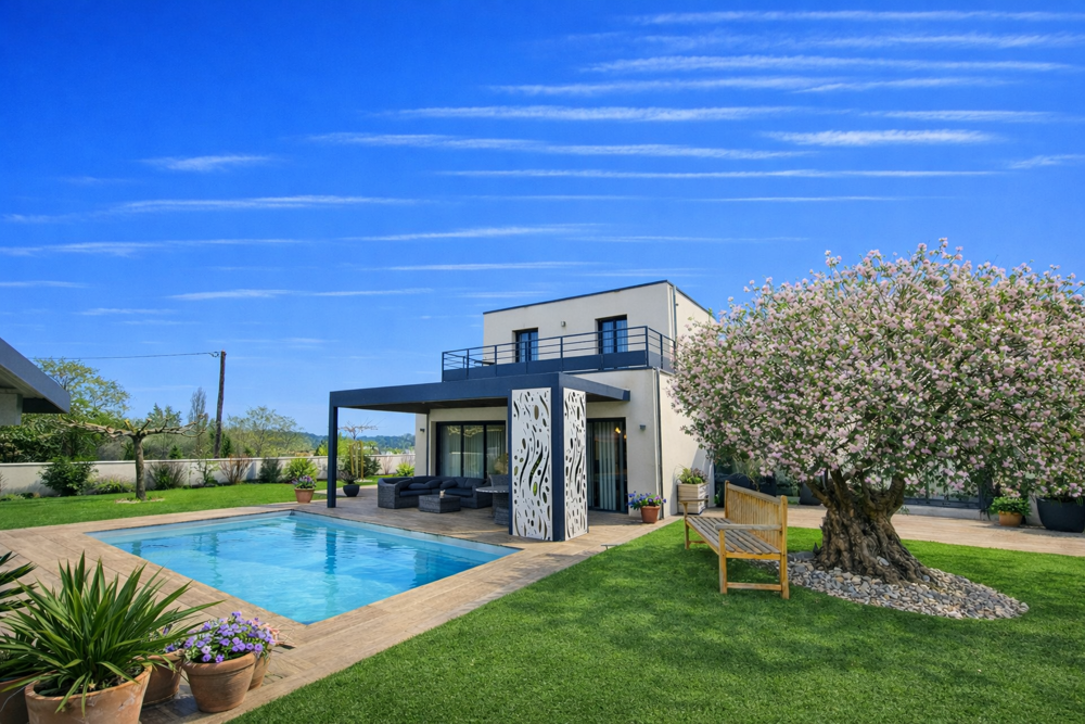 Vente Maison MAISON D'ARCHITECTE DANS UN CADRE EXOTIQUE St vallier