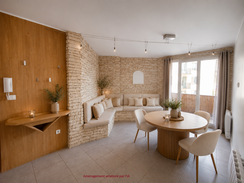 Appartement T3 avec balcon et cave Bourgoin-Jallieu