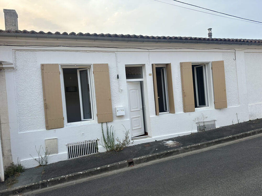 Vente Maison Exclusivité, Charmante échoppe bordelaise de plain-pied. Quartier Champ de Foire Cognac. Cognac