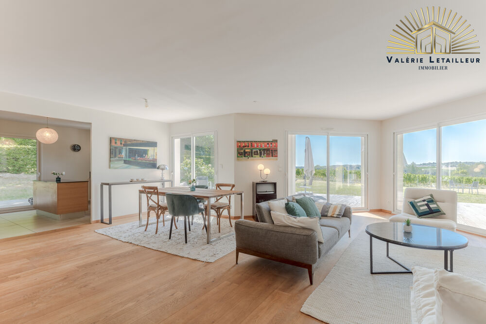 Belle maison familliale dans laquelle la vue devient un art de vivre