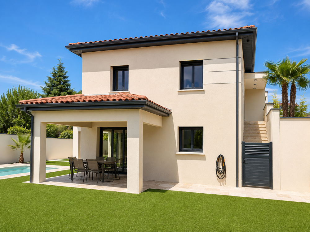 Vente Maison Maison contemporaine avec piscine - 4 Chambres Chanas