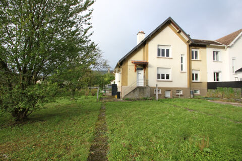   ROMBAS Maison 3 chambres avec garage sous-sol et grand jardin terrain 610 m2 Maison - 4 pice(s) - 84 m