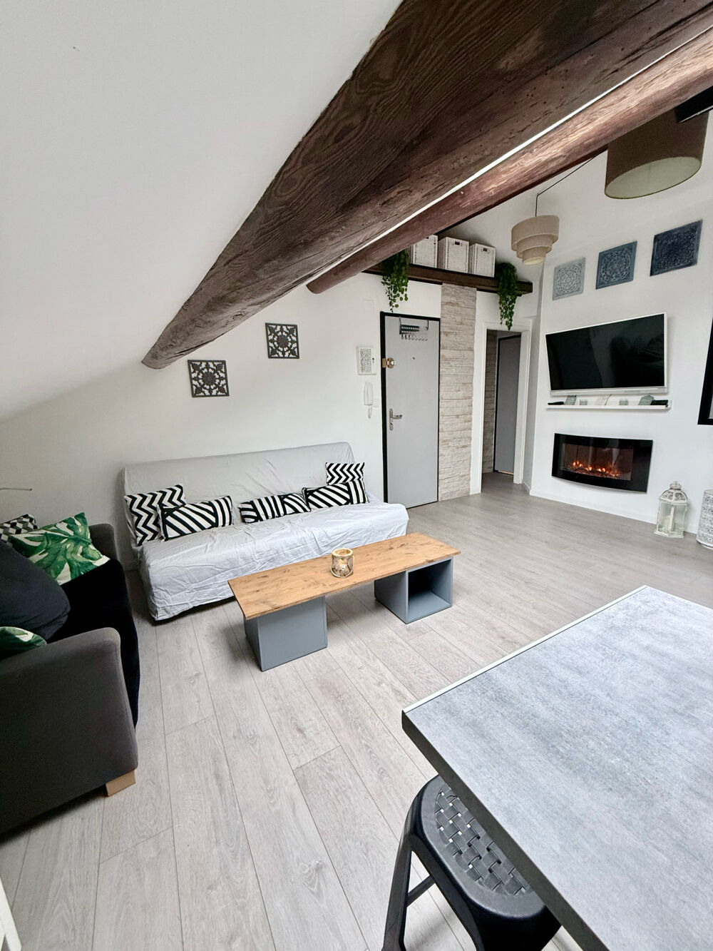 Appartement F2 alliant charme et fonctionnalité