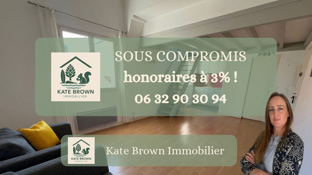 Appartement T2 à 200m de l'océan, au calme du quartier Saint Charles, à proximité de la plage Miramar et du Go