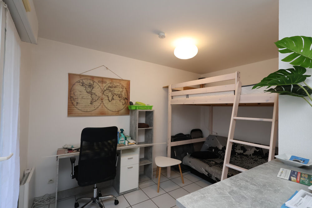 LAXOU , Au Calme Bel appartement F1 entièrement meublé de 27 m2 avec Terrasses et box de stationnement