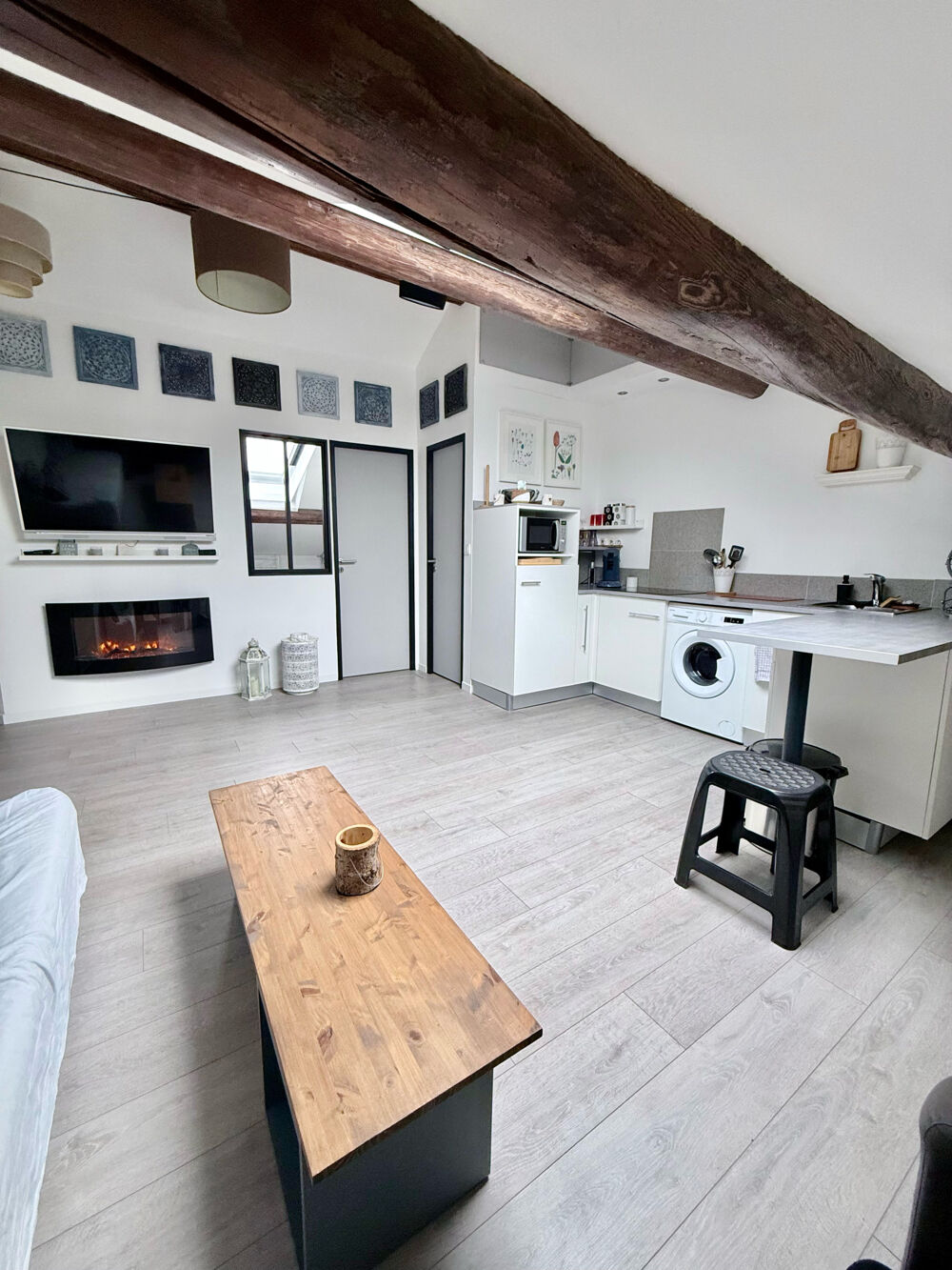 Appartement F2 alliant charme et fonctionnalité