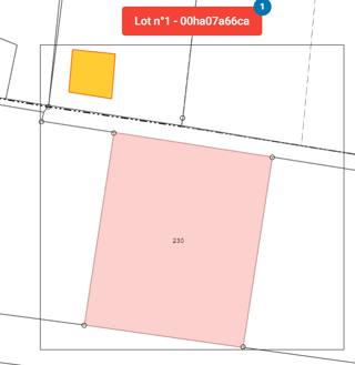  Terrain  vendre 820 m