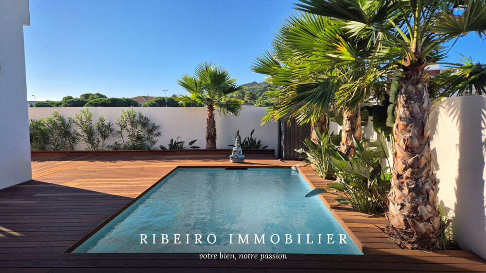 Vente Maison Villa contemporaine à vendre à Agde - piscine, 4 suites, vue sur jardin. Agde