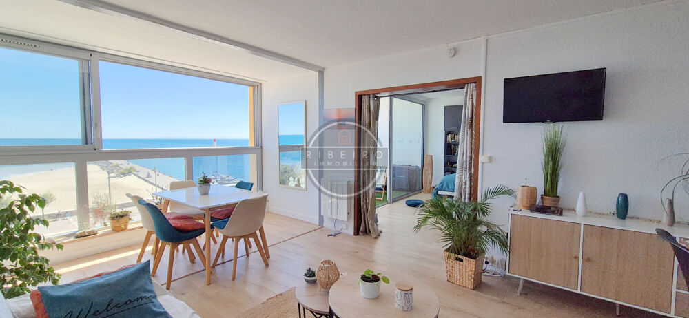 Appartement T2 vue mer à vendre au Grau d'Agde