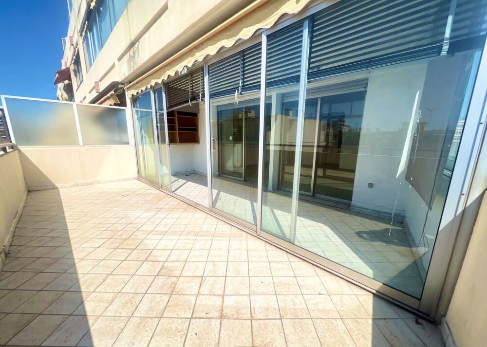 CANNES ANGLAIS T2 DE 71 M2 TERRASSES DE 30M2 PLEIN SUD